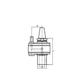 BT30-SLO Oil - Feed Holder - Big-tools Industrial Supply Tools for Metal Cutting
